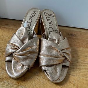 Sam Edelman ODA Knot mules, heeled sandals